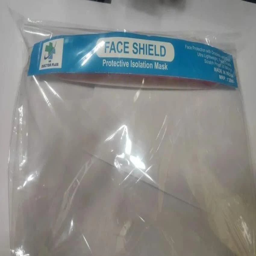 Polyester Face Shield, For Laboratory, Packaging Type: Good