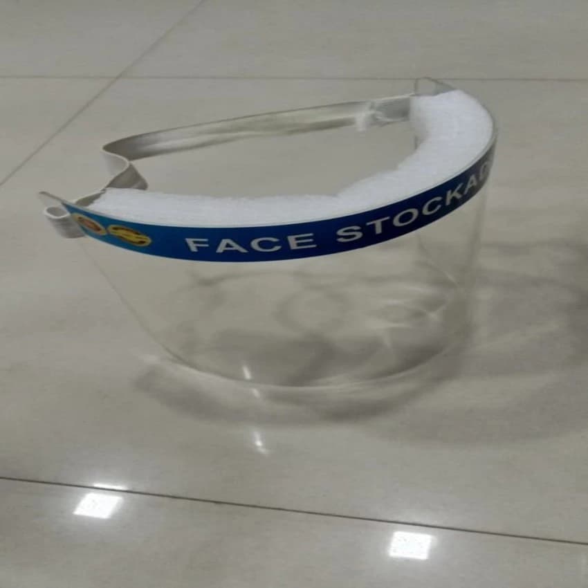 FACE SHIELD with RUBBER BAND