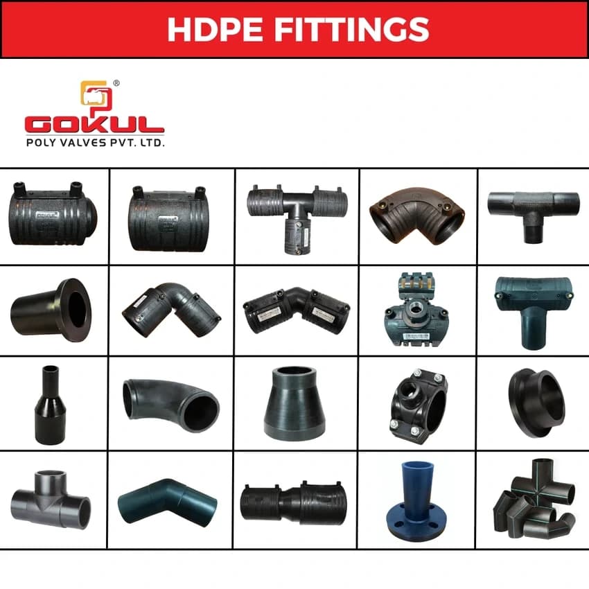 HDPE Pipe Fittings for Gas Pipeline
