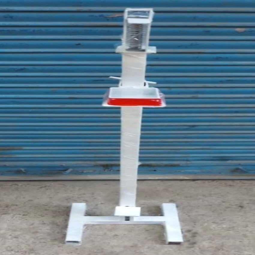 Mild Steel Floor Mounted Sanitizer Foot Dispenser