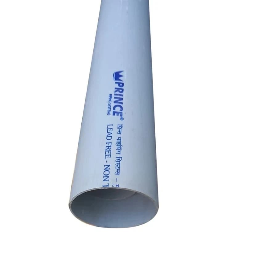 4 inch Prince PVC Pipes