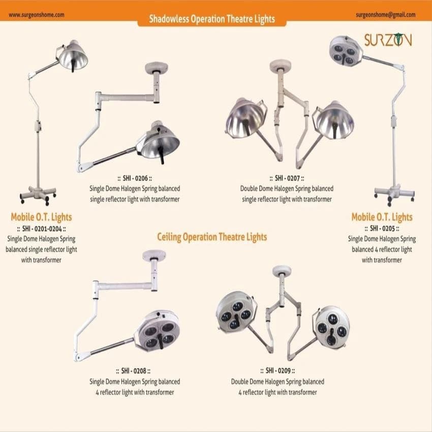 Ceiling Operation Theatre Lights