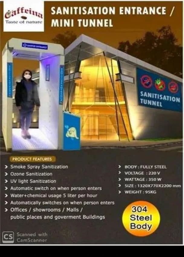 Sanitization Tunnel