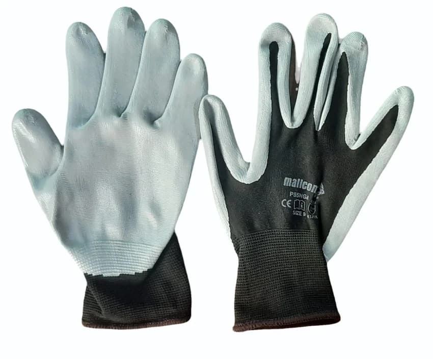 Nitrile Coated Safety Hand Gloves