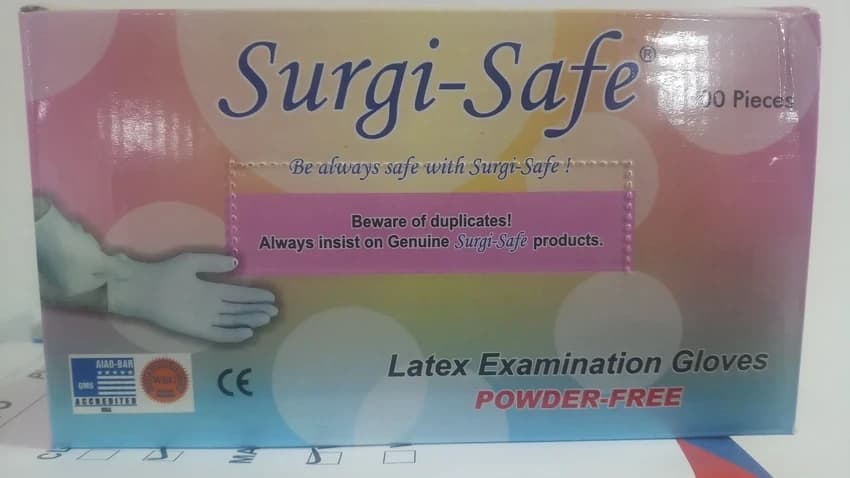 Latex Surgi Safe Powder Free, 5.5 Inches