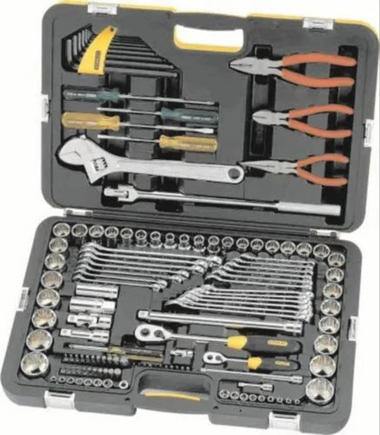 Stanley Stainless Steel 132PC Metric & Tool Kit, Packaging: Case, Model Name/Number: 99-059-12