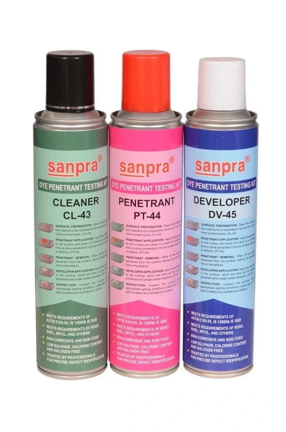Dye Penetrant Testing Kit, For Industrial