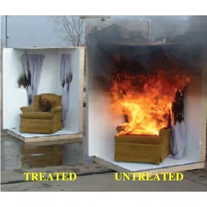 Fabric Flame Guard