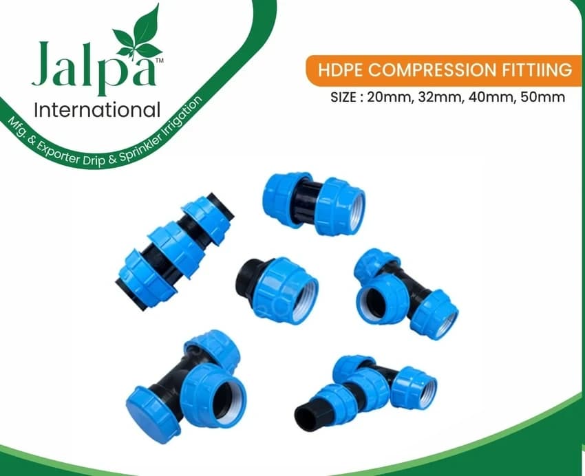 Adapters Hdpe Compression Fitting, Size/Diameter: 1 inch