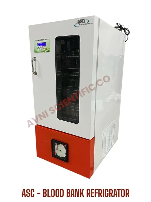 Mild Steel Blood Bank Refrigerator, 400 litre