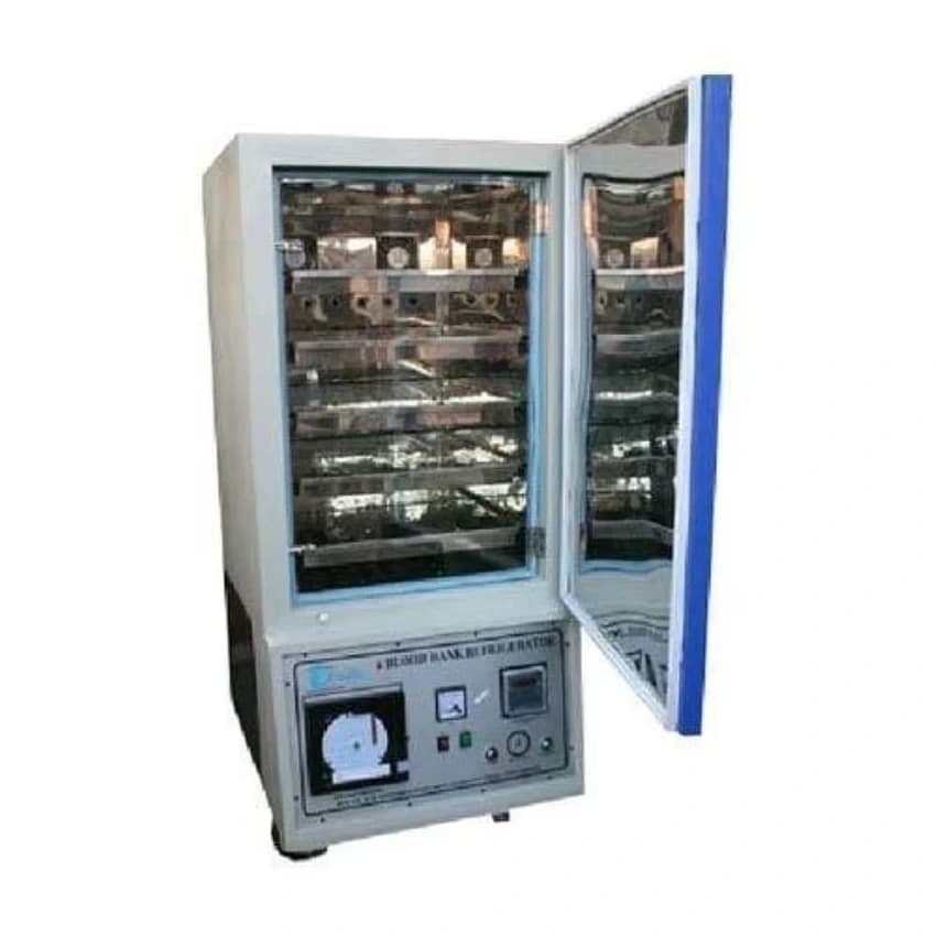 White MS Uvtech Blood Bank Refrigerator, 250 L