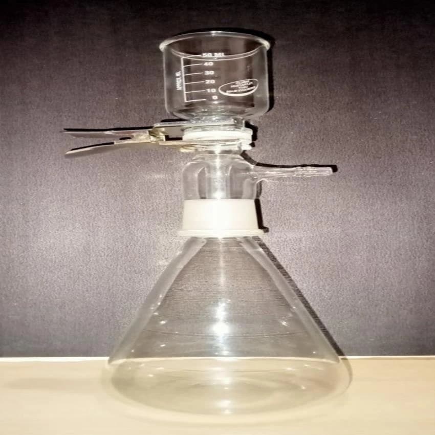 Borosilicate Glass Membrane Filter Holder Assembly