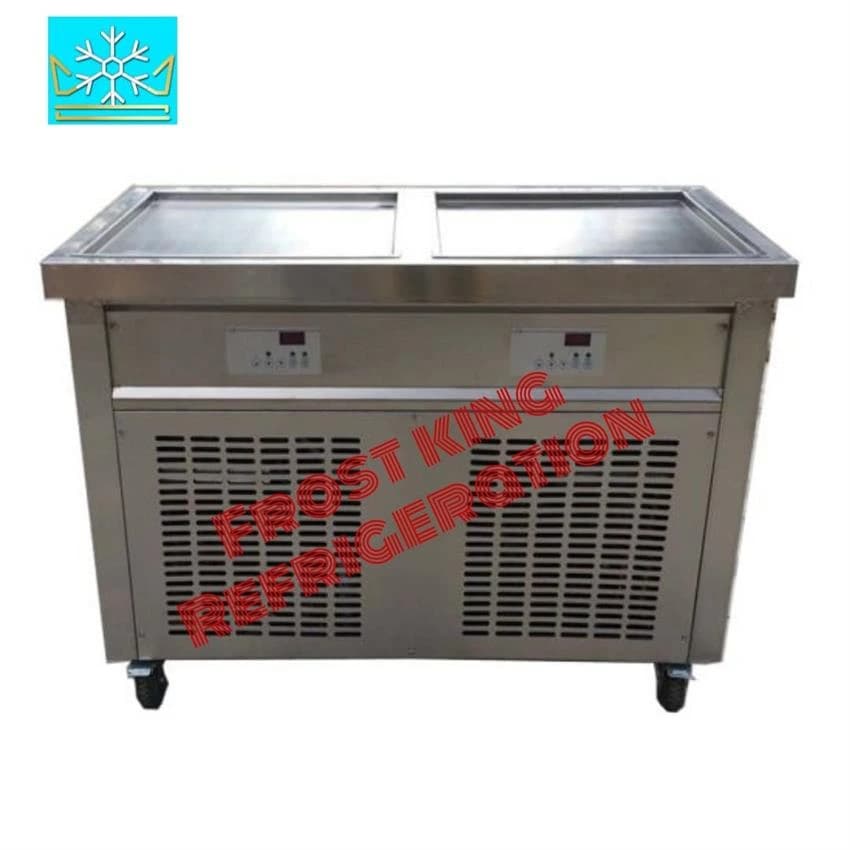 Ice fried roll machine