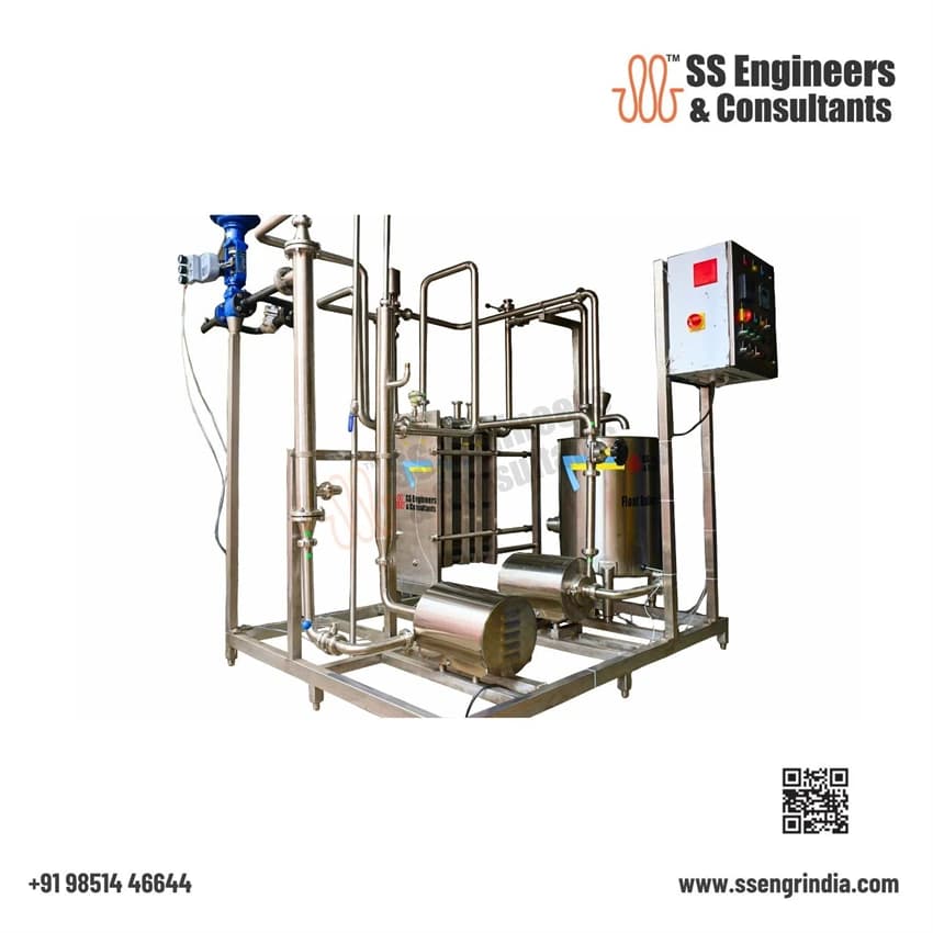 Fully Automatic Milk Pasteurizer plant