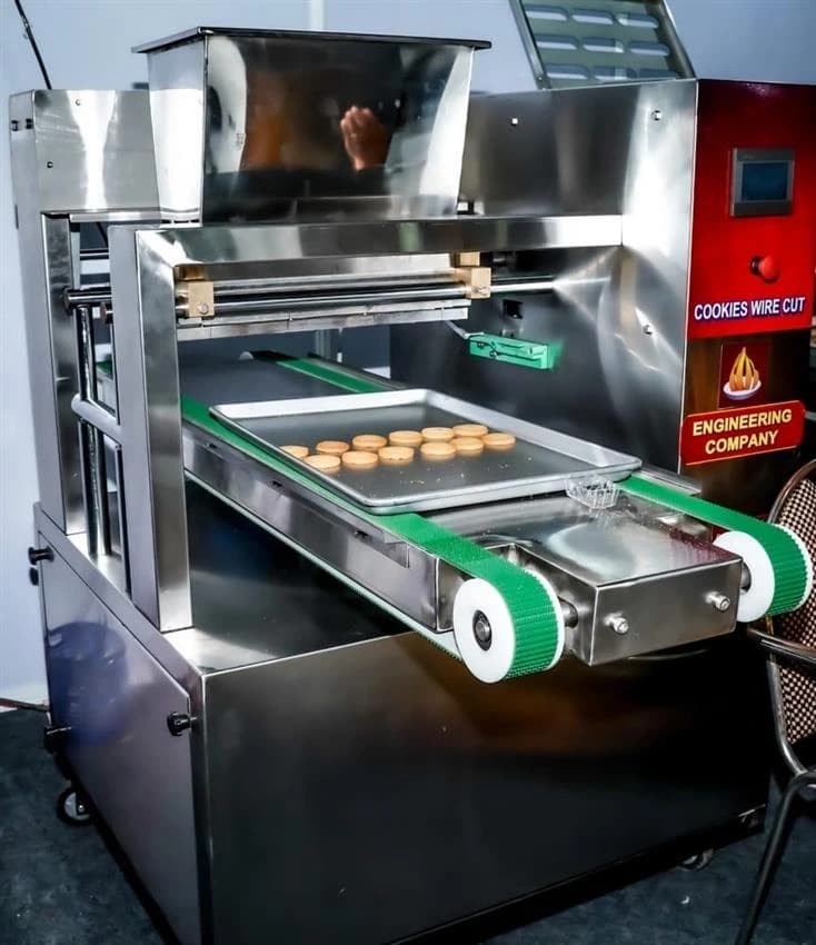 Wire Cutting Cookies Machine, Capacity: 100 Kg/Hour