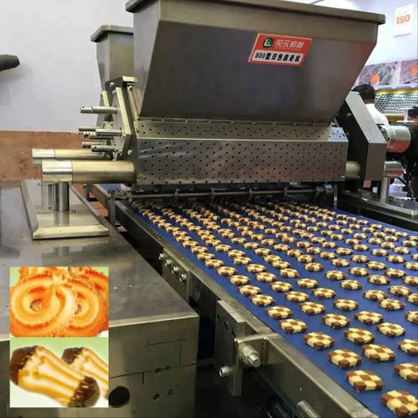 Double Colour Cookies Machine