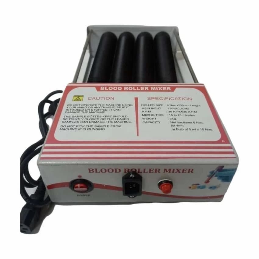 Roller Mixer Blood Roller Mixer, Number of Tubes: 5