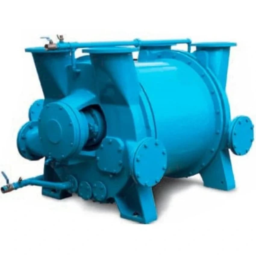 Swiss Cast Iron Liquid Ring Vacuum Pump, 220-415 Volt