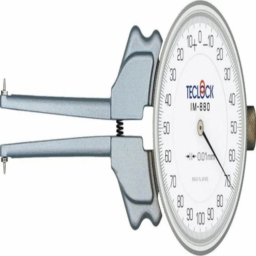 Teclock Dial Caliper Gauge 20-35 mm, Model Name/Number: IM-880, Accuracy: 20 M