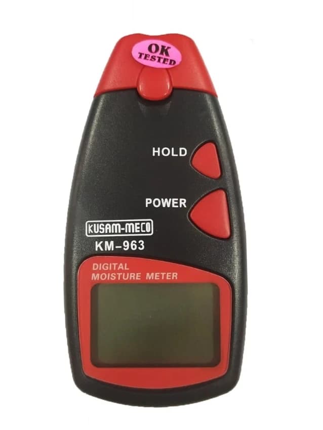 5% to 40% Black & Red Digital Moisture Meteroperation Manual KM-963, For Industrial