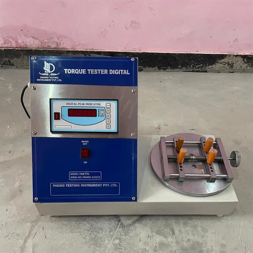 Bottle Cap Torque Tester- Computerized