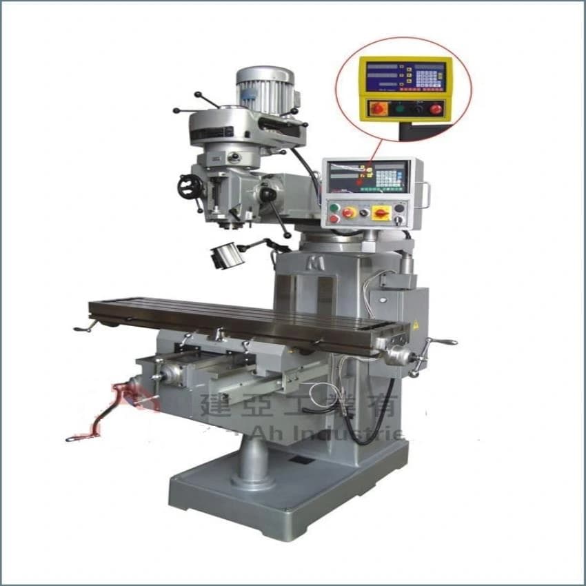 Mild Steel Vertical Turret Milling Machine