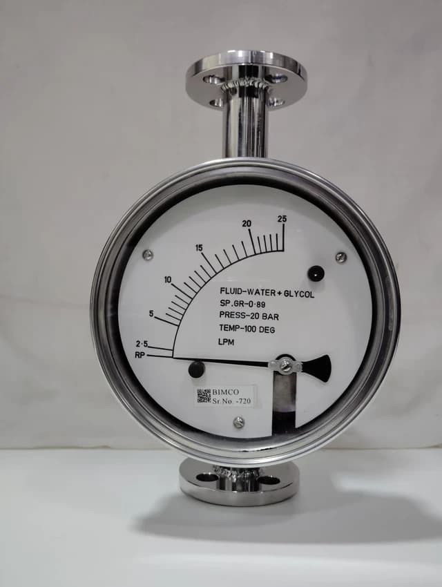 ROTAMETER Metal Tube, 2""
