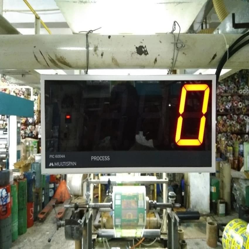 Digital Tachometer Mild Steel Jumbo type Line Speed Indicator, For Industrial
