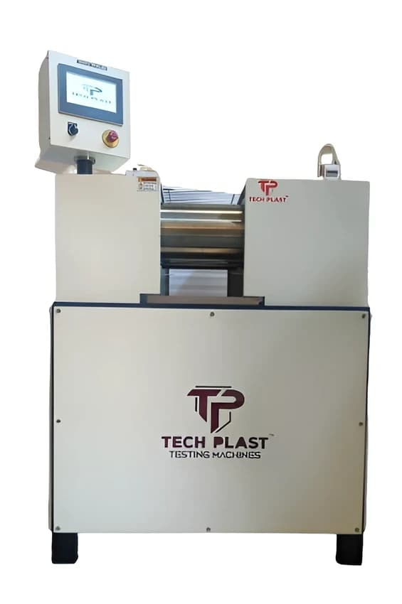 HMI Base Two Roll Mill Machine TRM-ACS