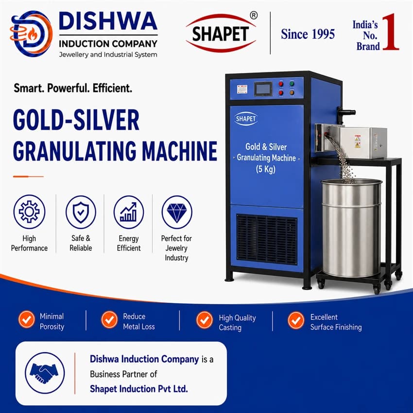 Gold-Silver Granulating Machine - 5Kg