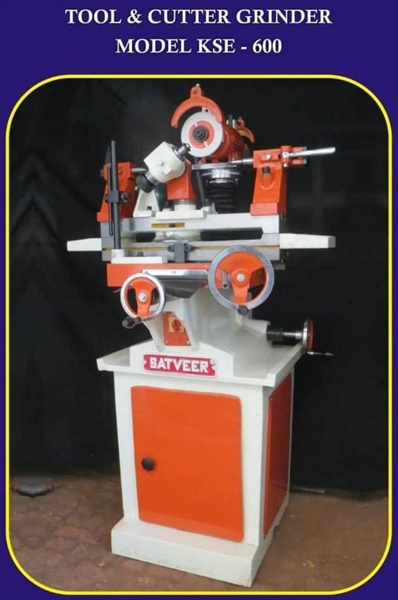 Satveer Brand Tool And Cutter Grinder Machine, Grinding Wheel Size: 6"