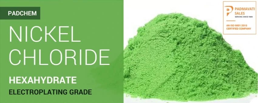 Nickel Chloride Hexahydrate.