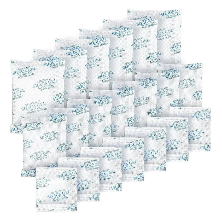 White Granules 50gram Silica Gel Pack, Packaging Type: Pouch