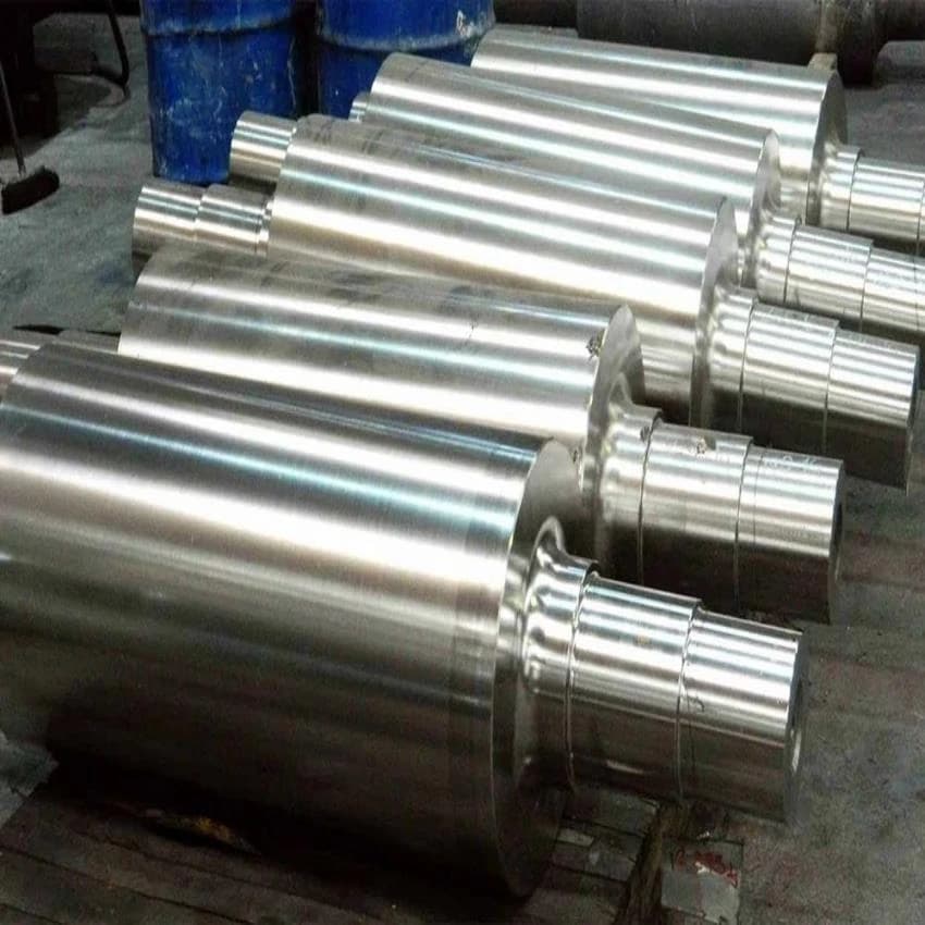 Polished ESS LM Double Layer Work Rolls Of High Chromium Steel