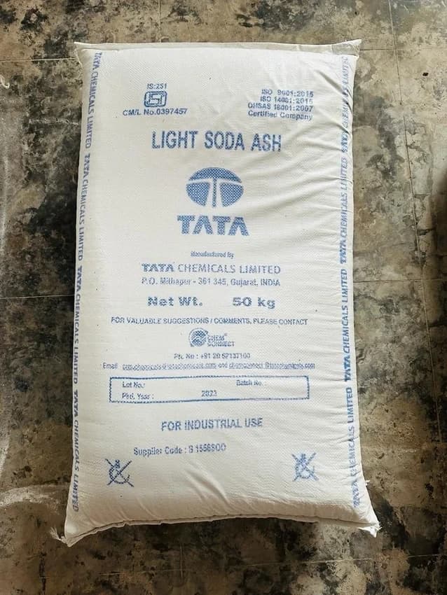 50 Kg Bag Soda Ash Light Powder, For Industrial, 99.9%