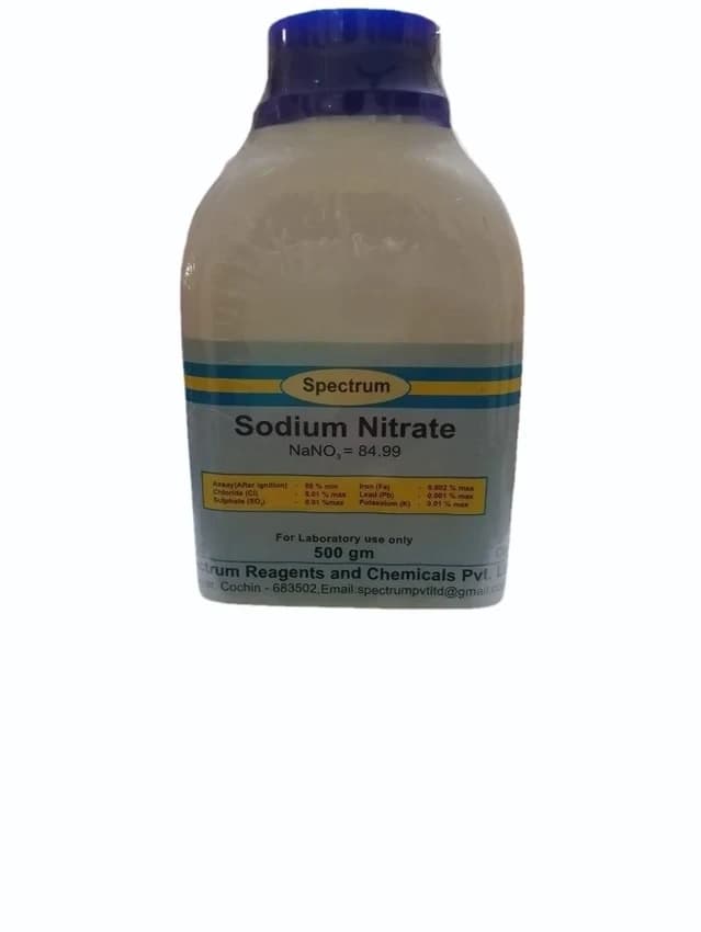 Sodium Nitrate - Spectrum
