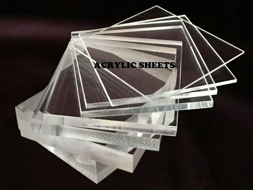 Acrylic Plastic Sheets, 3 mm