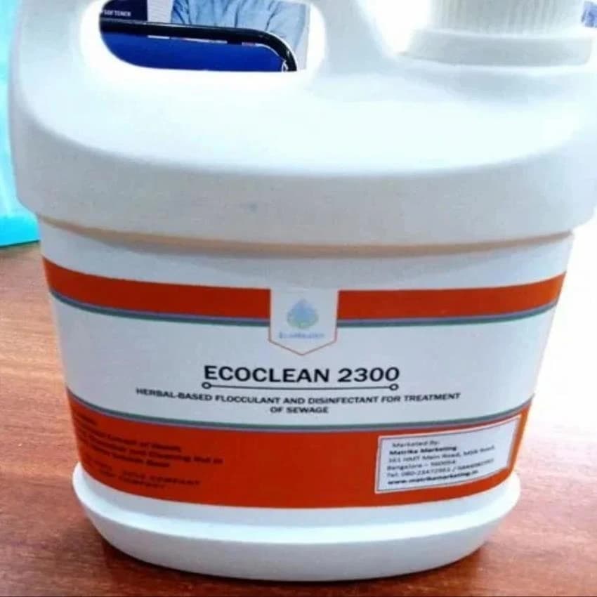 Ecoclean 2300 Reagent For Sewage Water Treatment.
