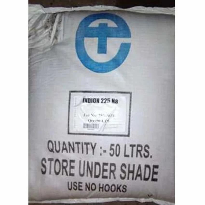 Golden Softner Resin- Indion 220/225 Na, For Industrial, Packaging Size: 50 Ltr