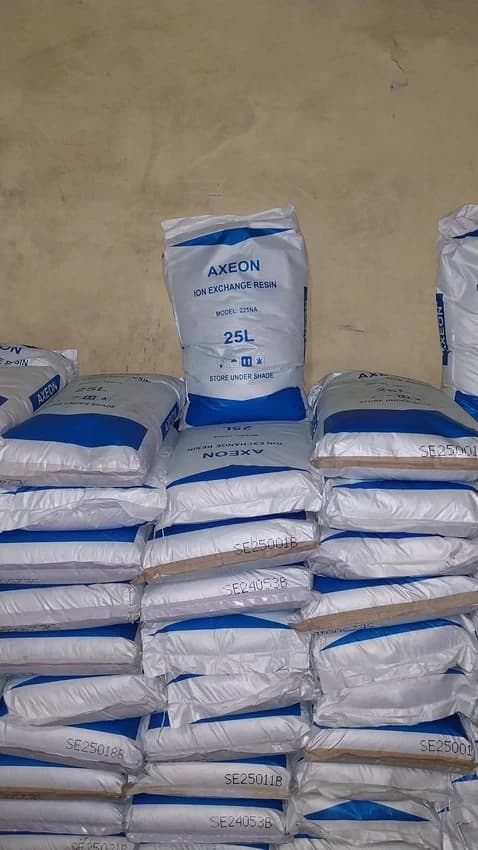 Ion Exchange Resins - Golden or Yellow Beads (25 Litre Poly Bag)