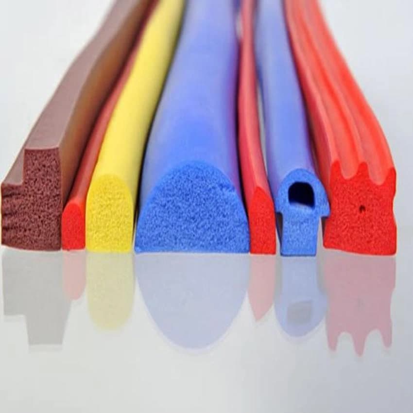 Silicone Sponge Profile, Packaging Type: Roll