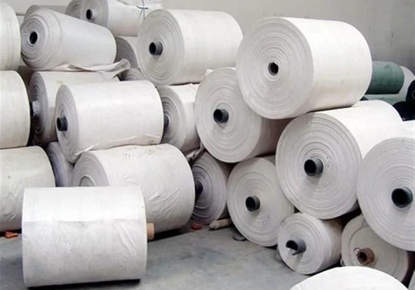 White Polypropylene PP Woven Fabric