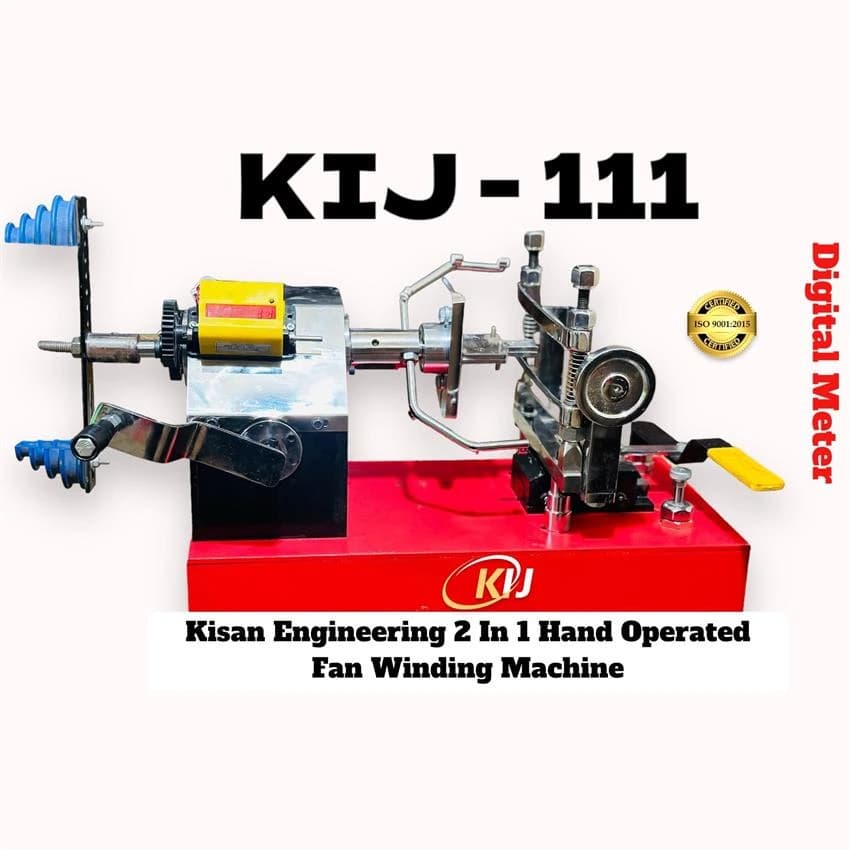 Manual 2-in-1 Fan Winding and Coil Making Machine – KIJ 111