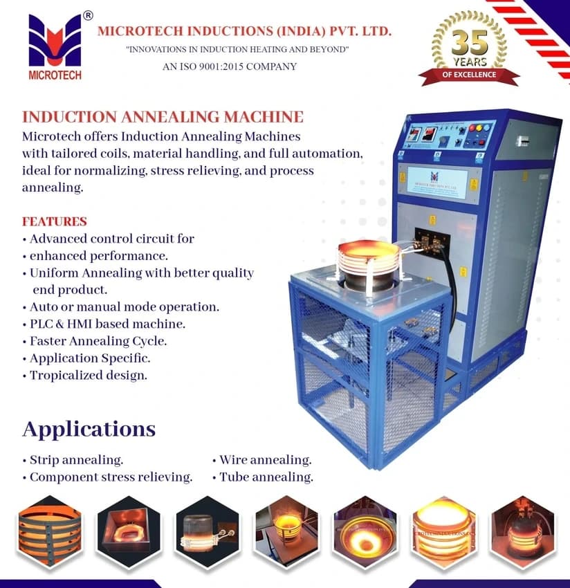 Induction Annealing Machine