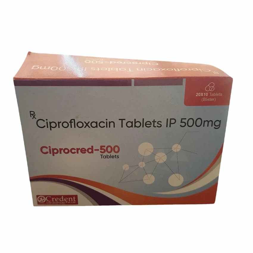 500mg Ciprofloxacin Tablet IP