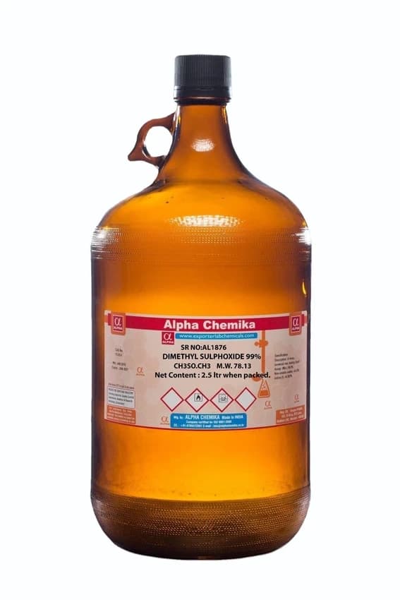 Dimethyl Sulfoxide, 1Liter Bottle, 99%