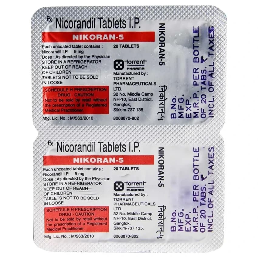Nikoran 5mg Tablet