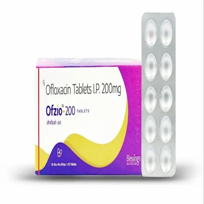 200mg Ofloxacin Tablets IP