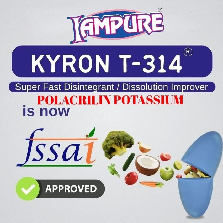 Polacrilin Potassium Kyron T314, IP