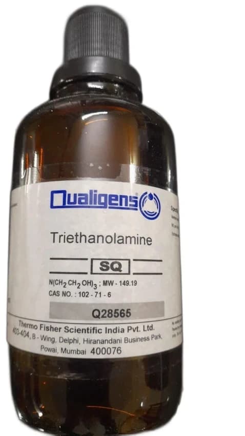Triethanolamine QUaligens, Glass Bottle